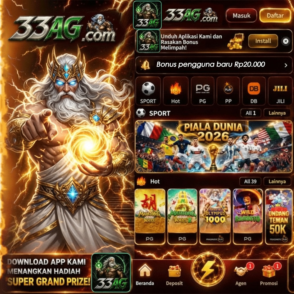 33AG - 33ag App Daftar Akun Mudah