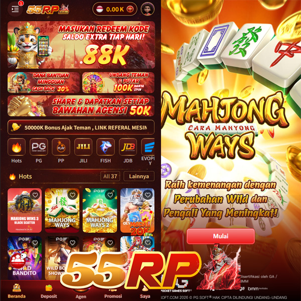 55RP - Aplikasi Resmi 55rp Login App Aman