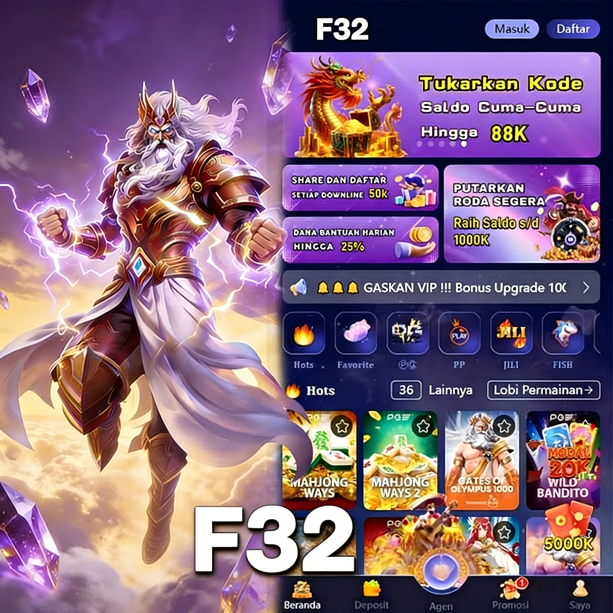 F32 - Unduh f32 Akun Aman Terbaru